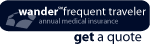 Wander Frequent Traveler Insurance - Buy Online