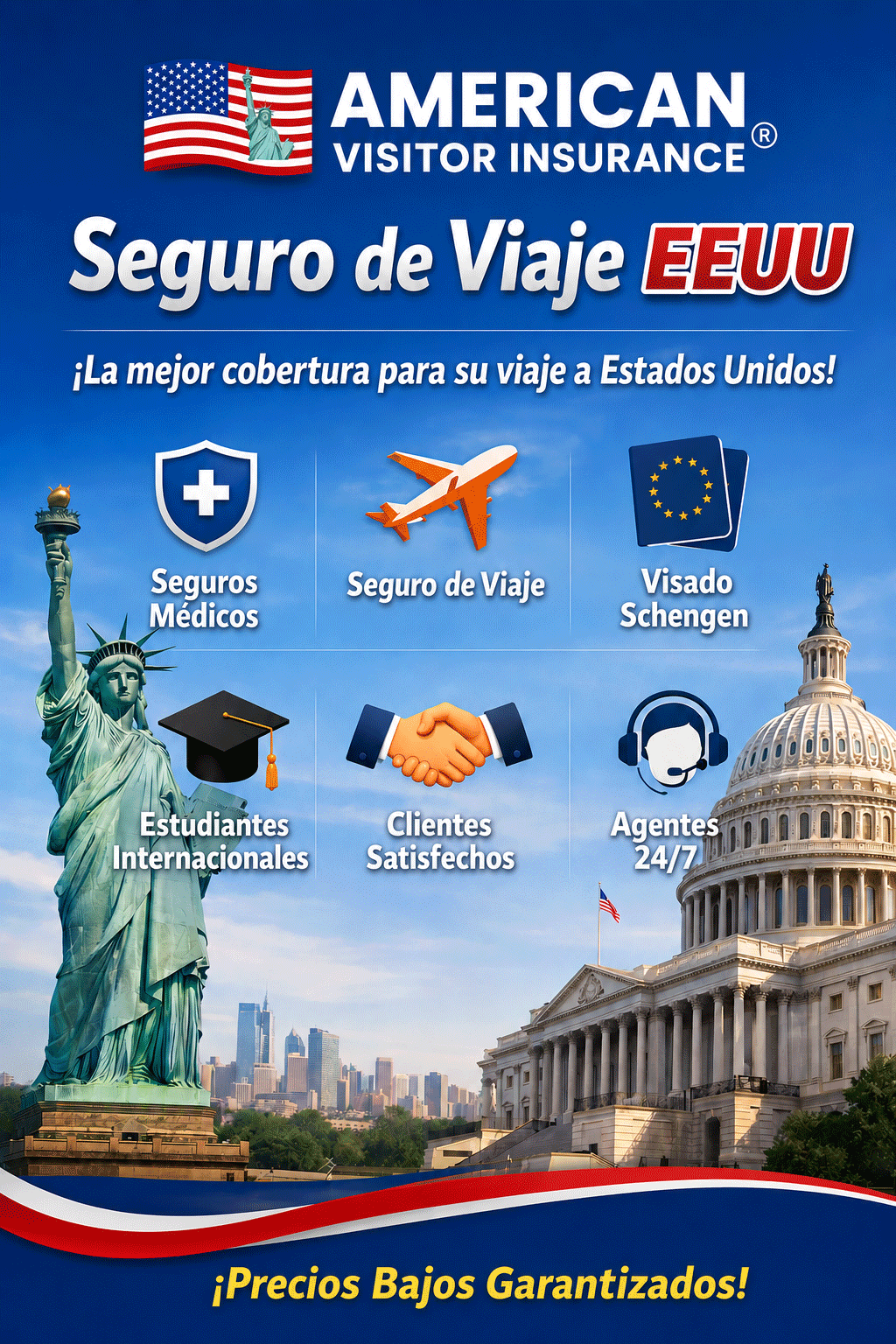 Compare quotes and buy visitors insurance