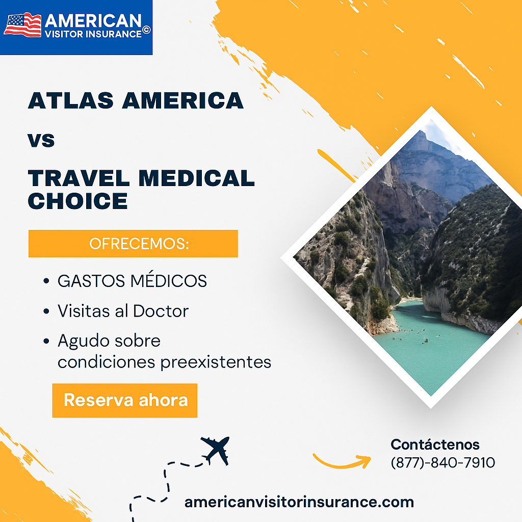 Atlas America vs Travel Medical Choice insurance