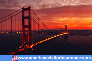 Buy visitor insurance for california