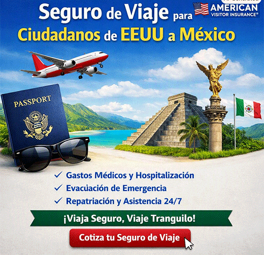 Seguro de viaje para México desde EEUU