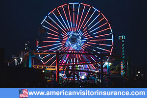 Buy visitor insurance for Los Angeles