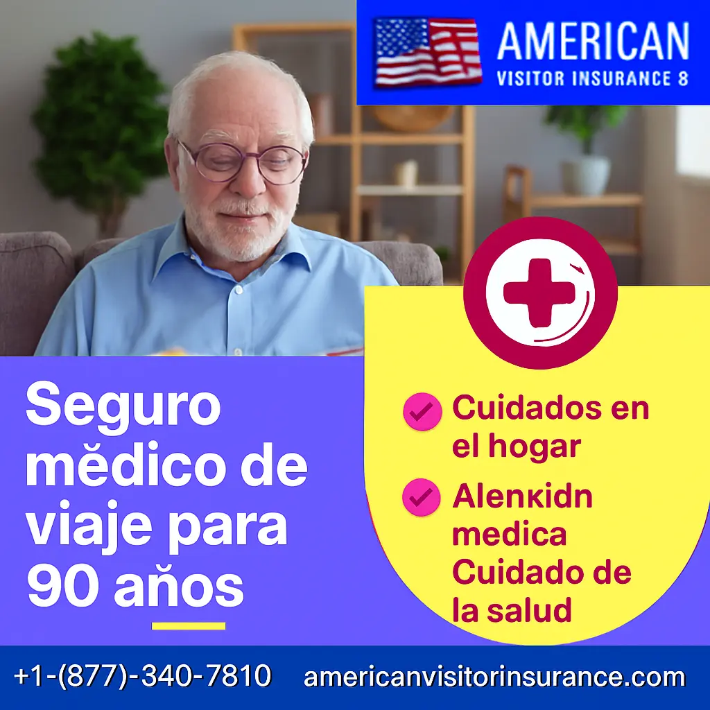 seguro de viaje para personas mayores de 90 años