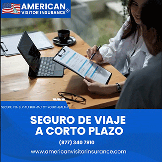 seguro médico a corto plazo para visitantes a EEUU