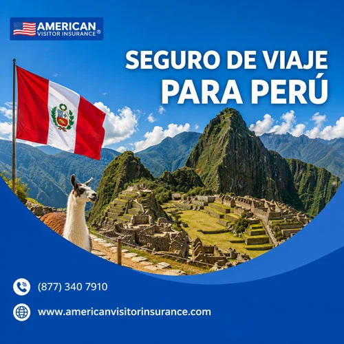 Seguro de viaje para viajeros de Estados Unidos que visitan Perú