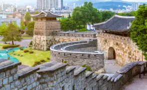 Hwaseong Fortress South Korea visitor insurance